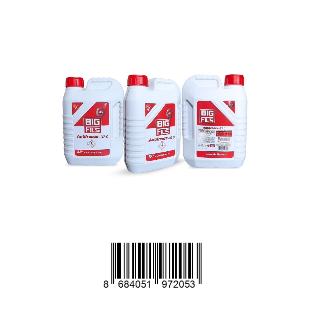 Antifreeze 1 lt. -37°C Red